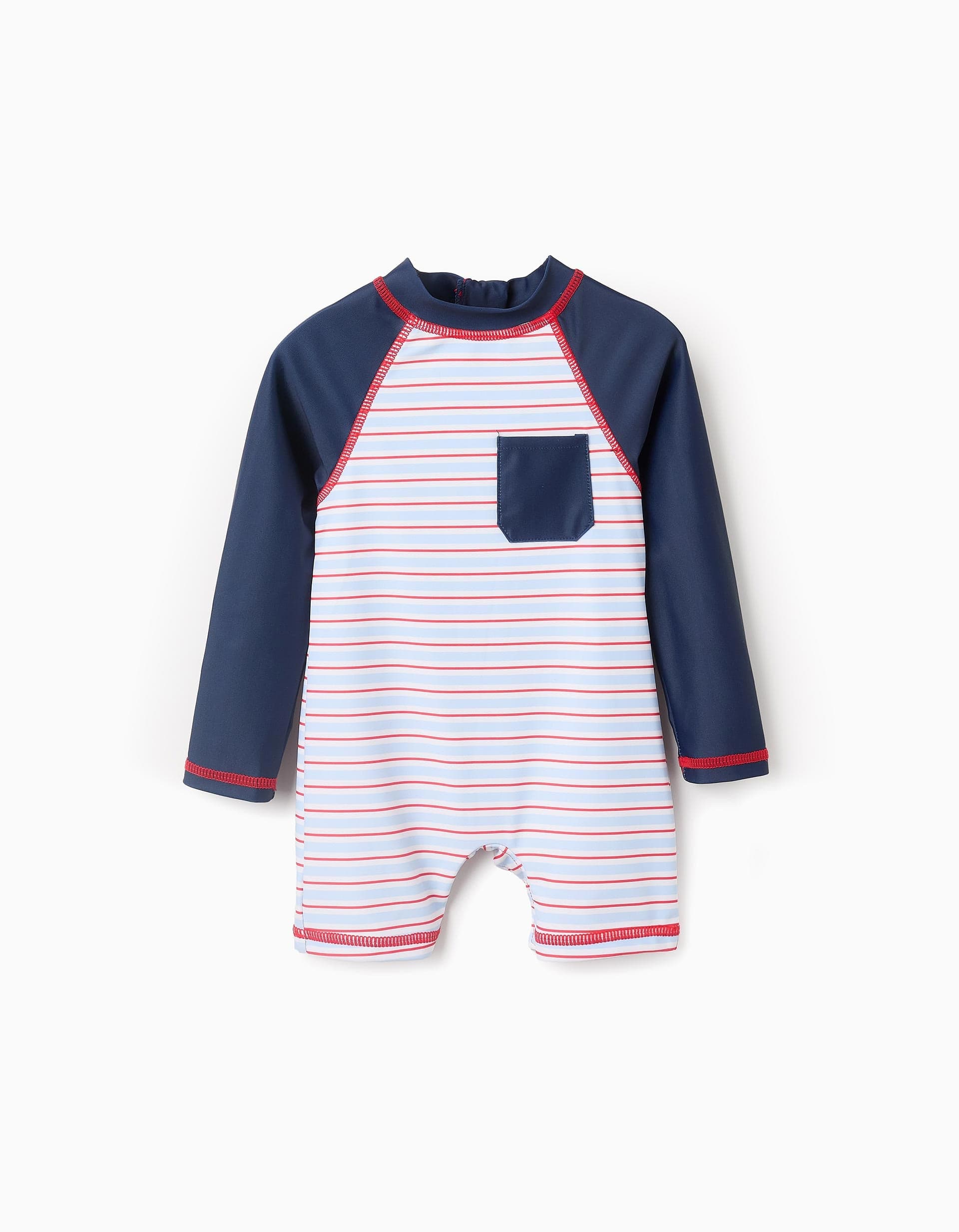 31073234006012 - SWIM OVERALL NYLON, DARK BLUE, 24/36M