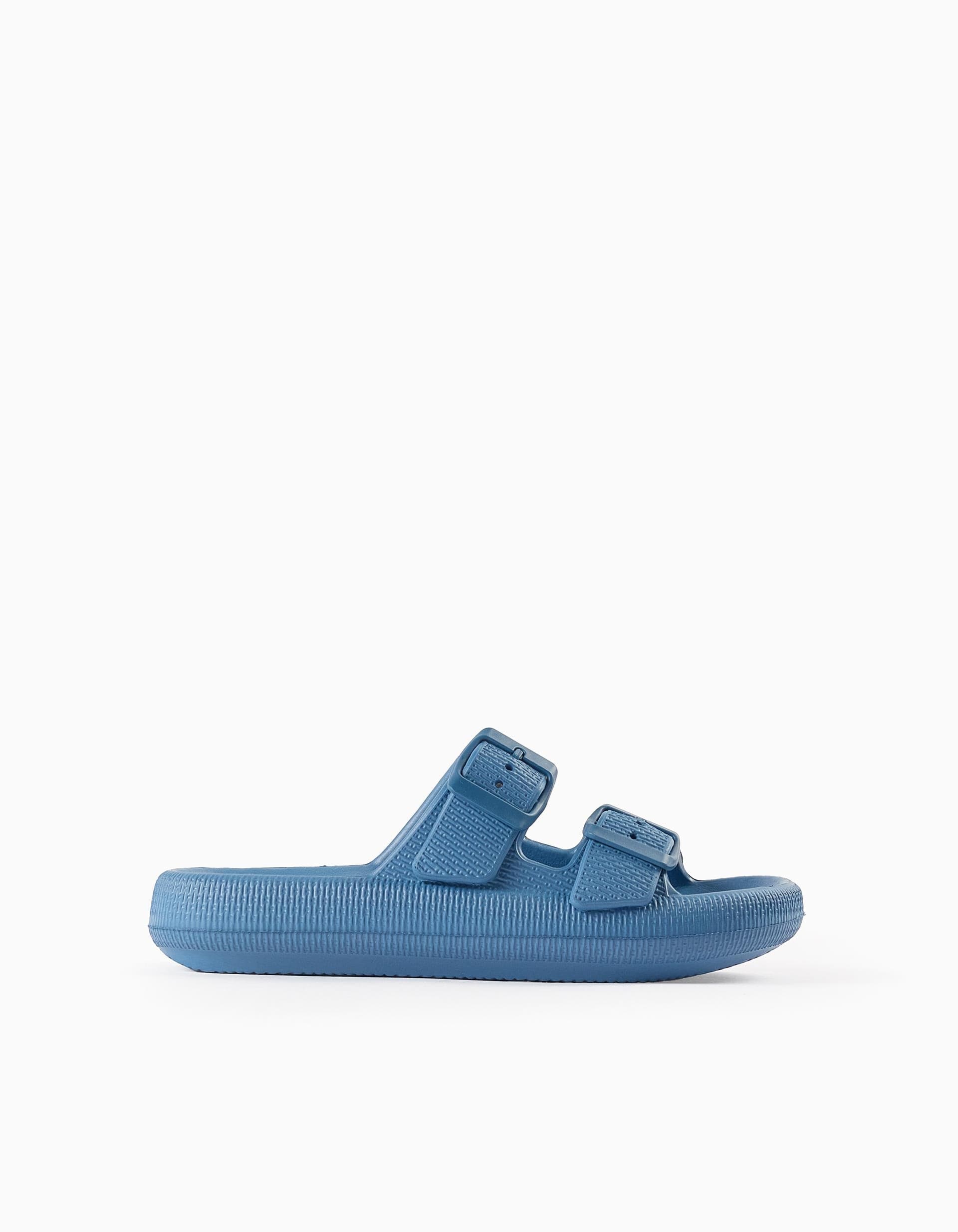 31071085003097 - SLIDE SANDAL, BLUE, 35