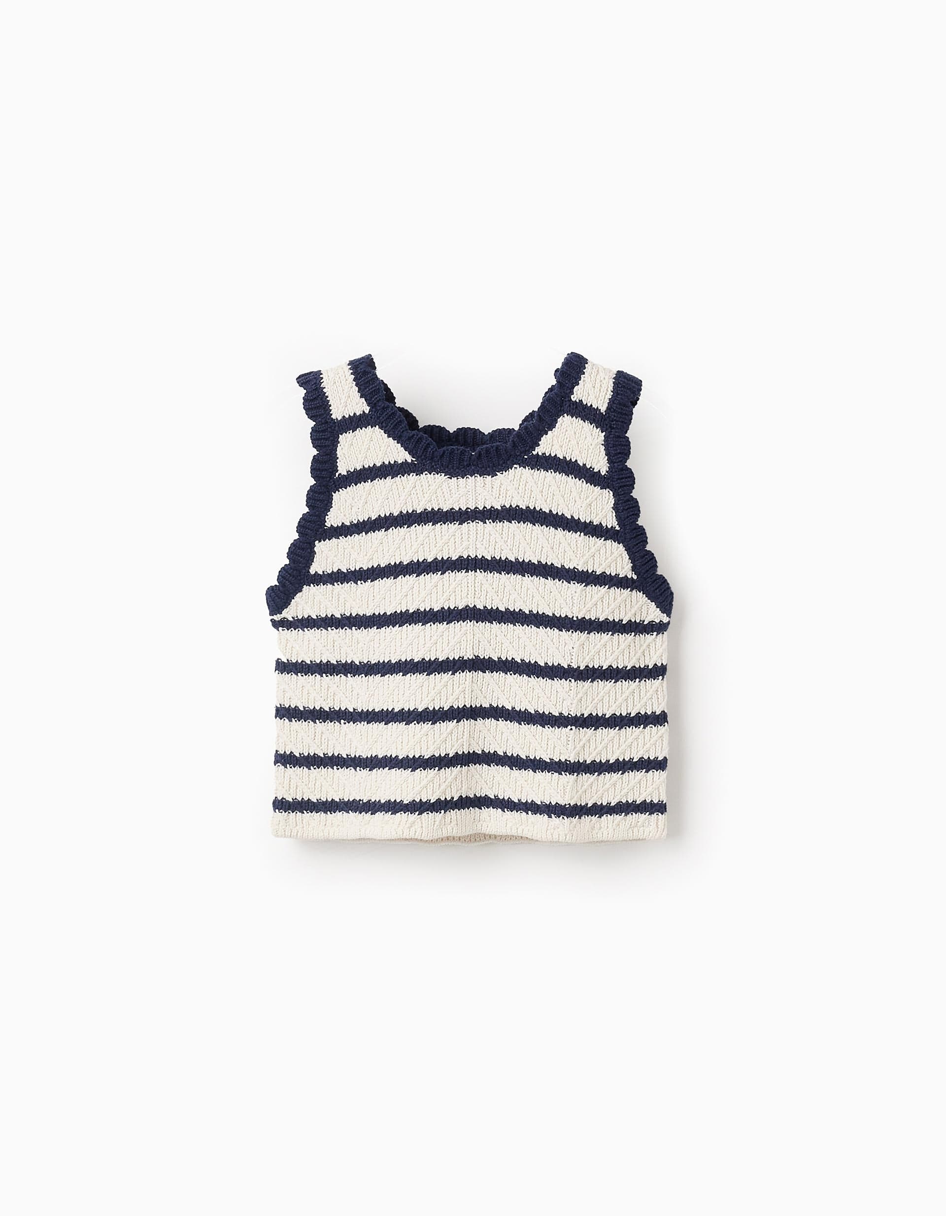 31071783041037 - SS KNIT TOP COTTON, WHITE, 11/12