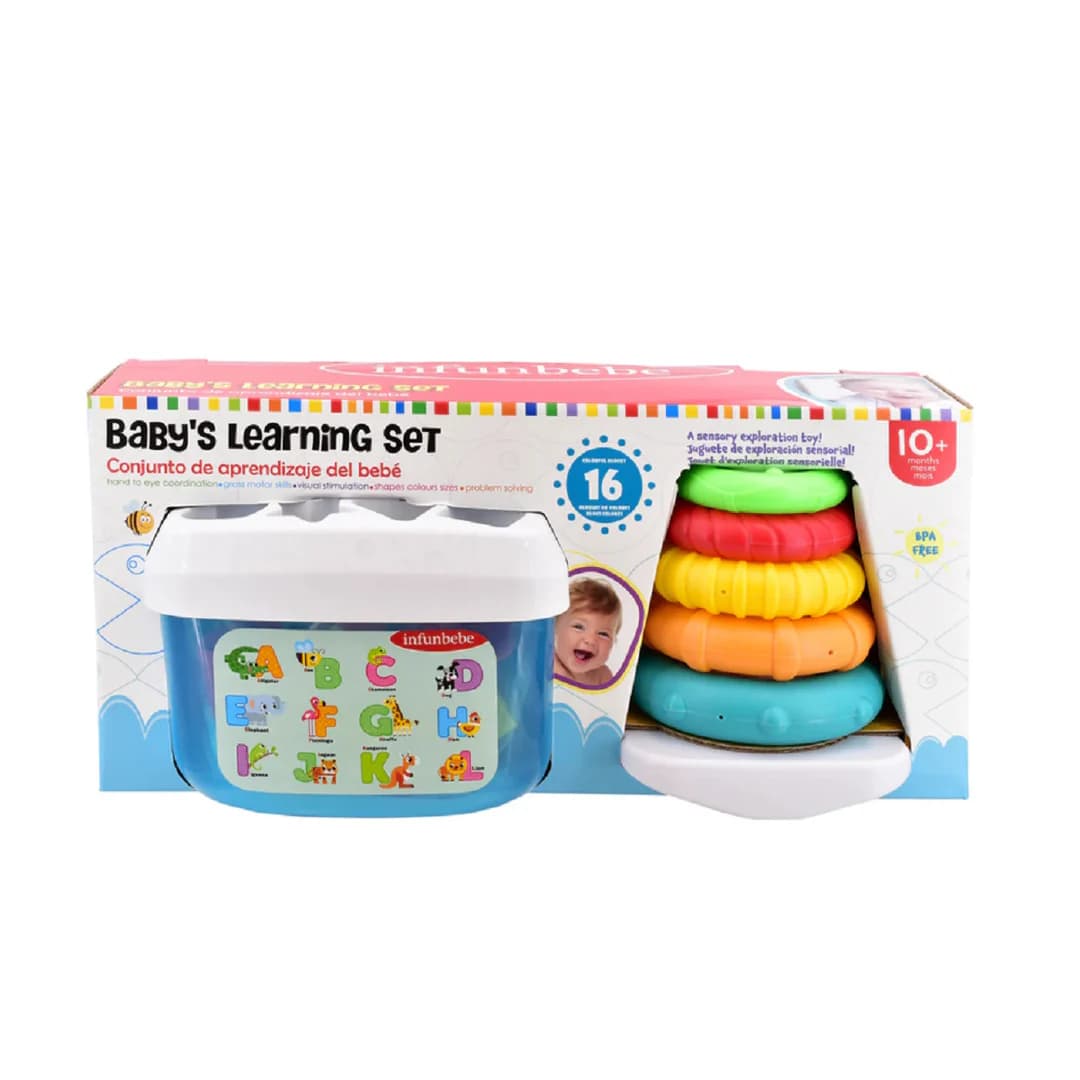PL201C Infunbebe Baby’s Learning Set