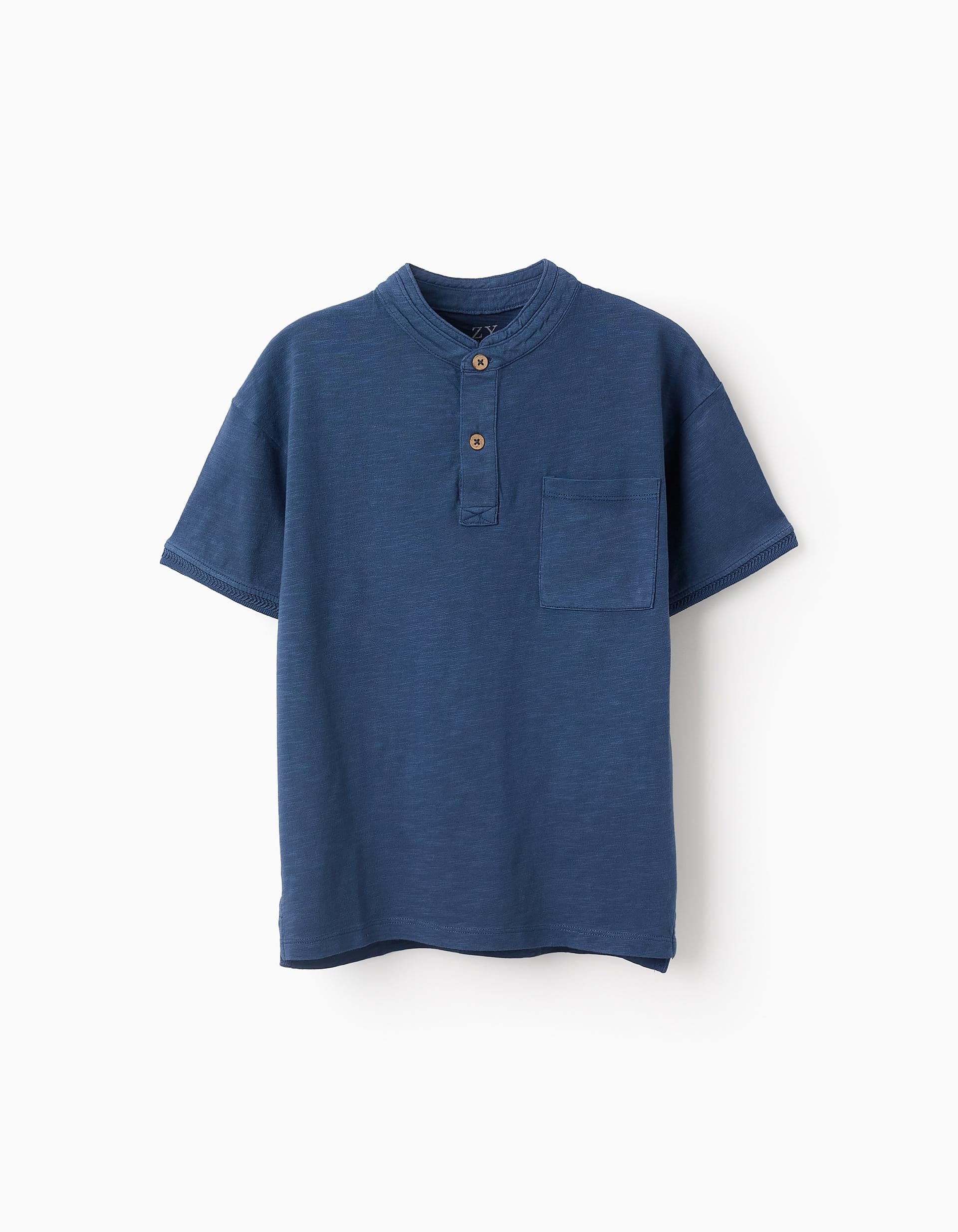 31070893006023 - SS SHIRT JERSEY, DARK BLUE, 5/6