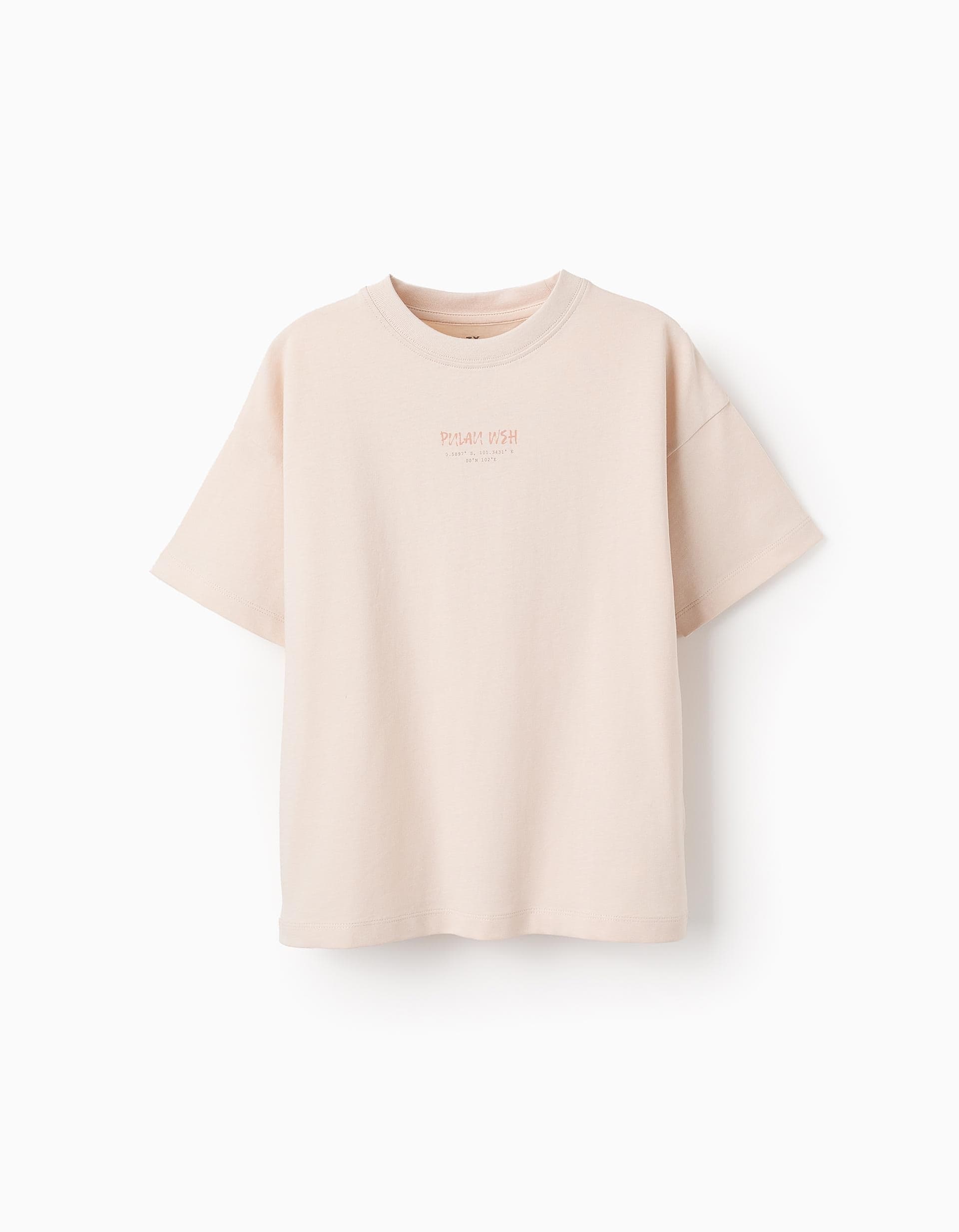 31071080021028 - SS TSHIRT JERSEY, LIGHT BEIGE, 7/8