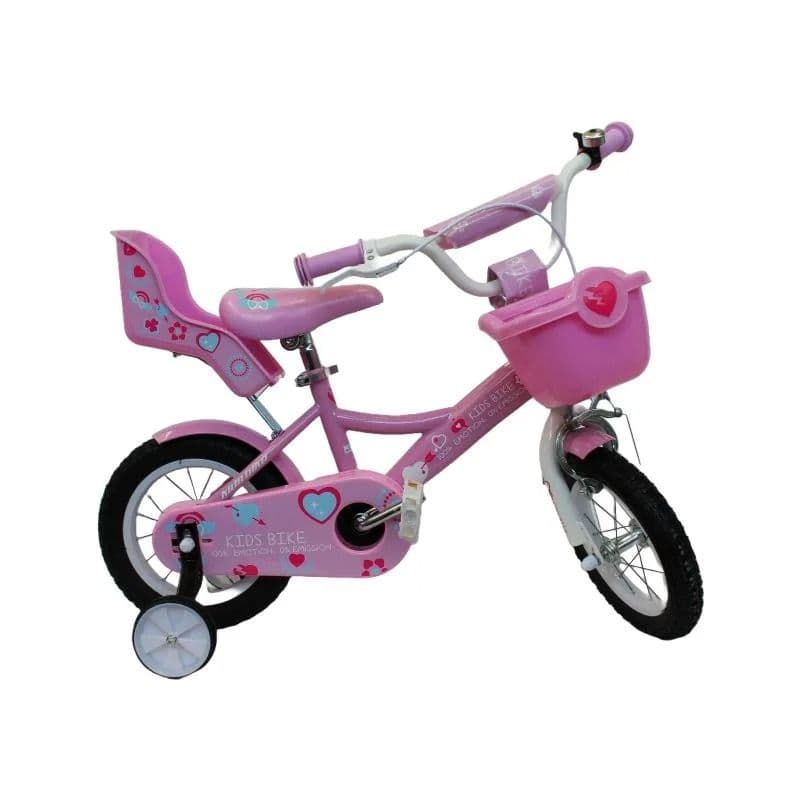 YM-CB-2 12" BICYCLE 12 INCH/26627/CB-2 - GIRL-PINK