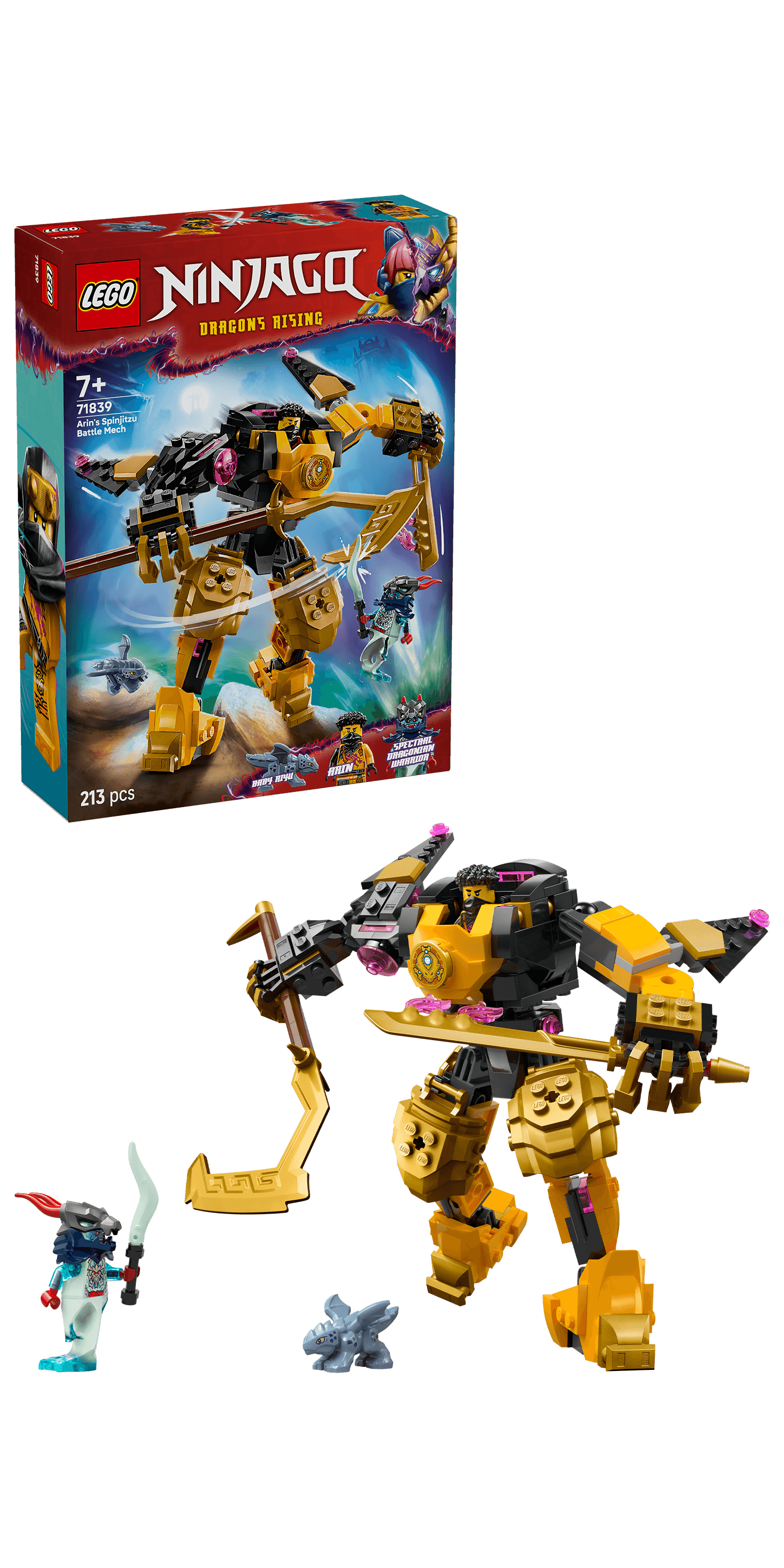 71839 Arin's Spinjitzu Battle Mech V29