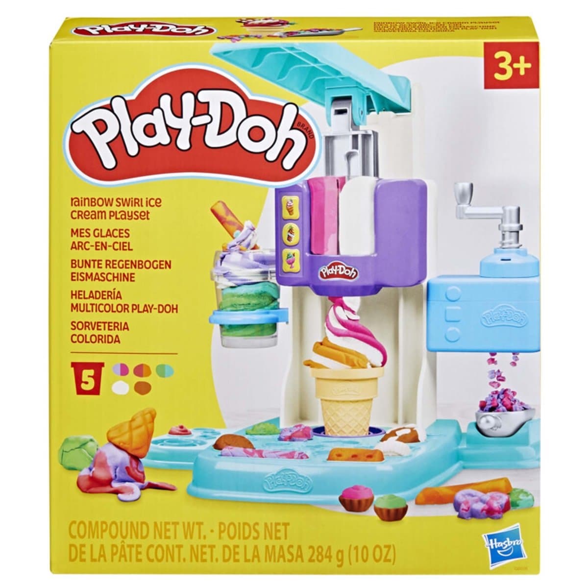 G00285L00 PD RAINBOW SWIRL ICE CREAM PLAYSET