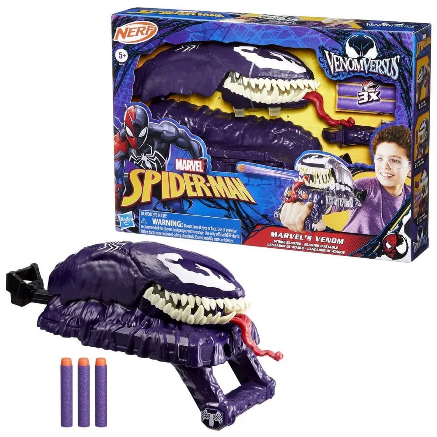 G0730EU40 SPD VENOMVERSUS VENOM STRIKE GAUNTLET