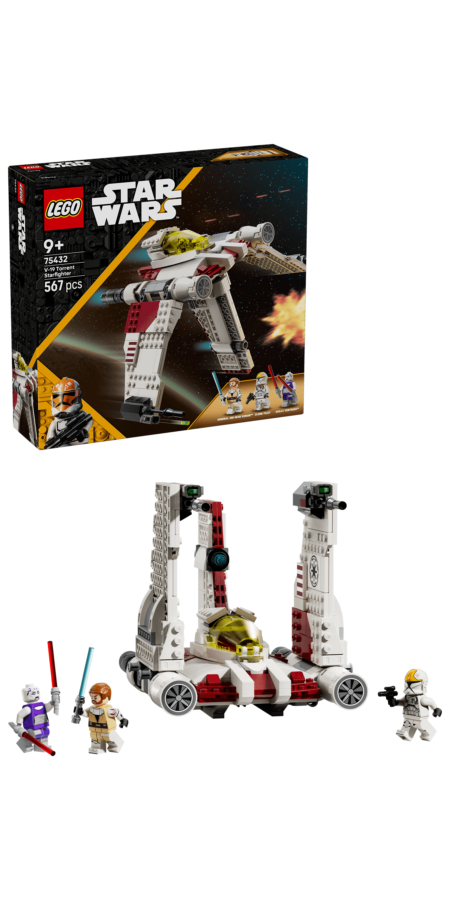 75432 V-19 Torrent Starfighter V29