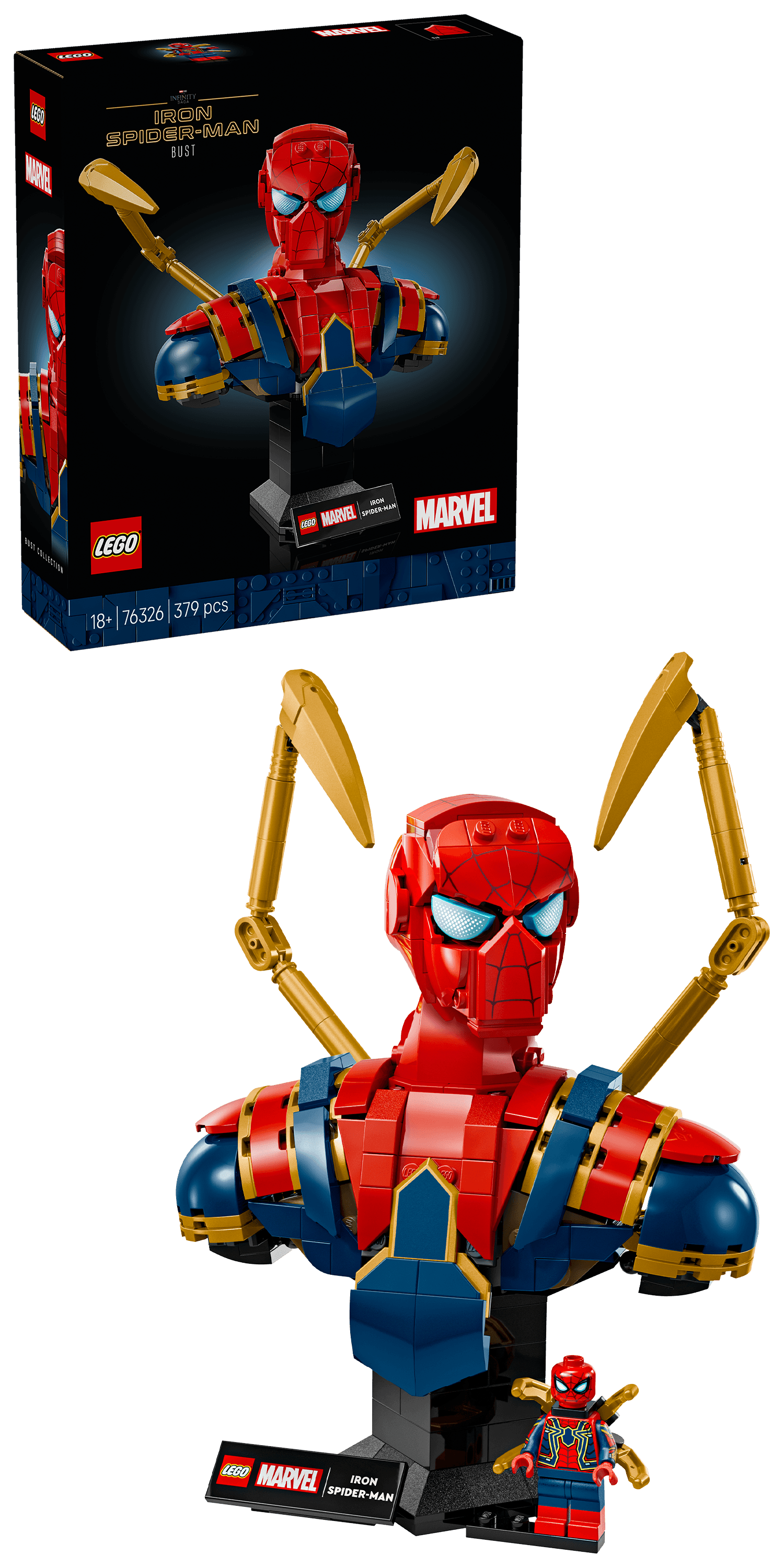 76326 Iron Spider-Man Bust V29