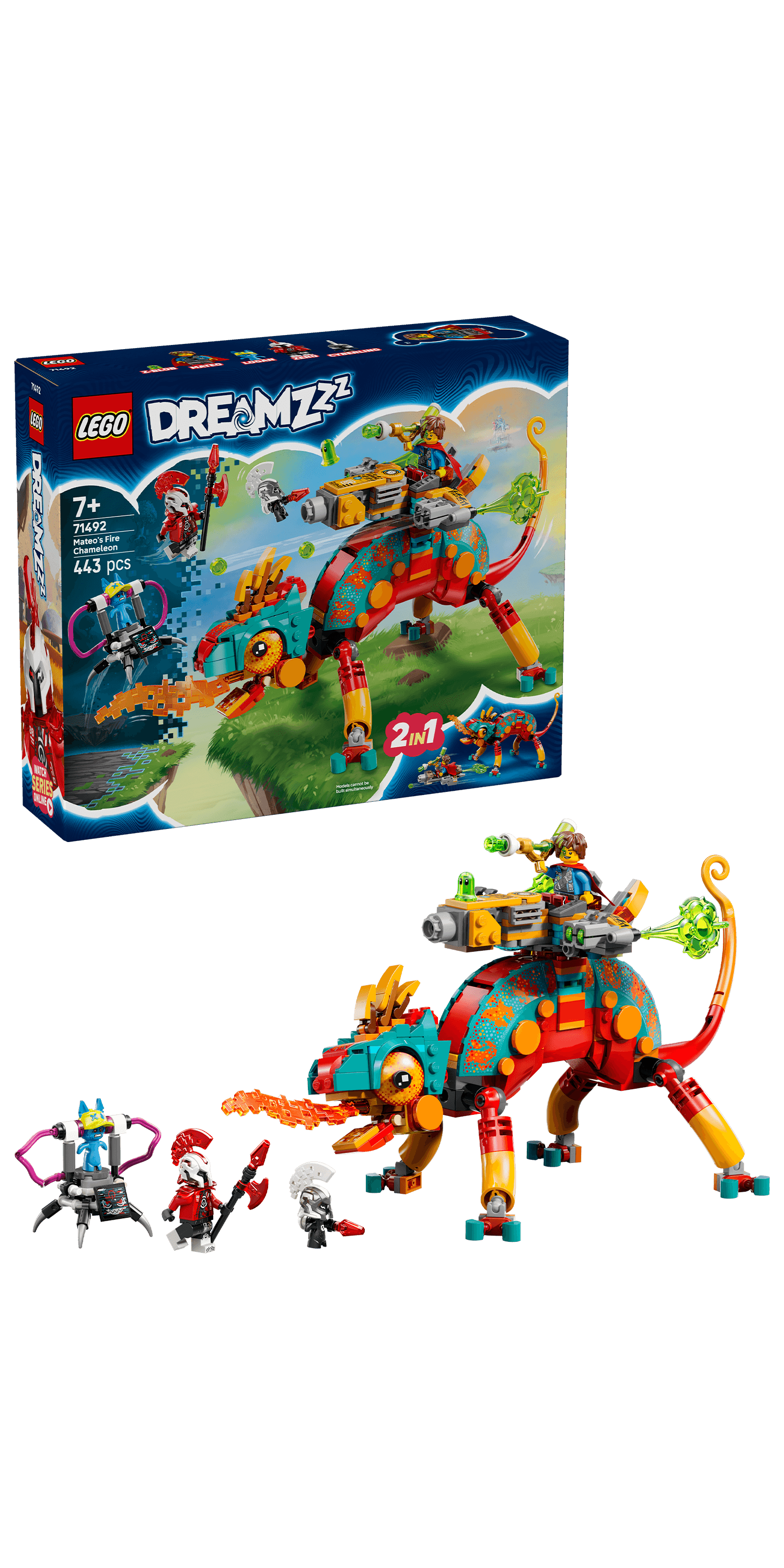 71492 Mateo's Fire Chameleon