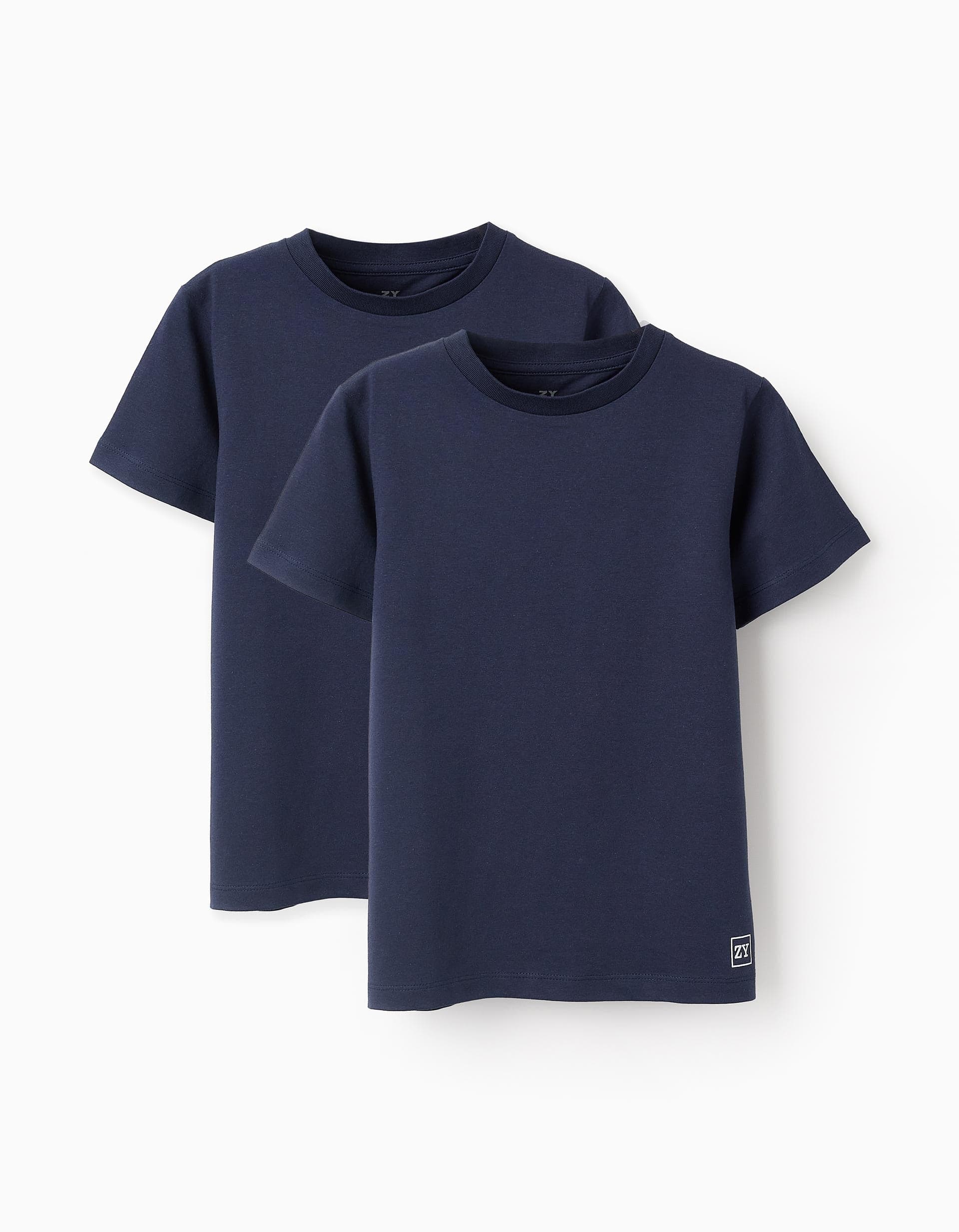31064285006021 - PACK 2 TSHIRT SS JERSEY, DARK BLUE, 4/5