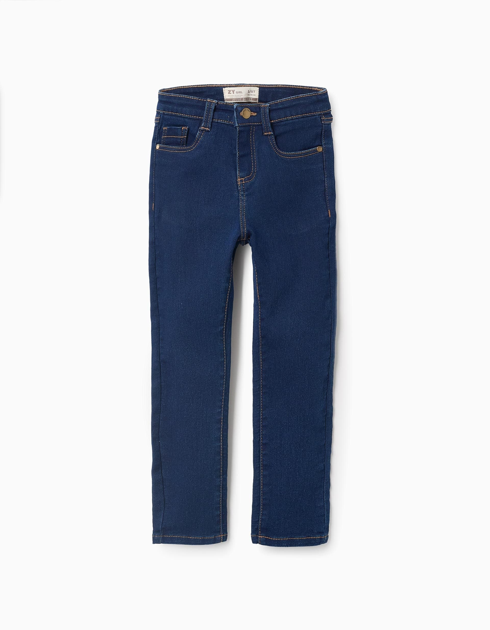 31075973006026 - DENIM PANTS SKINNY, DARK BLUE, 6/7