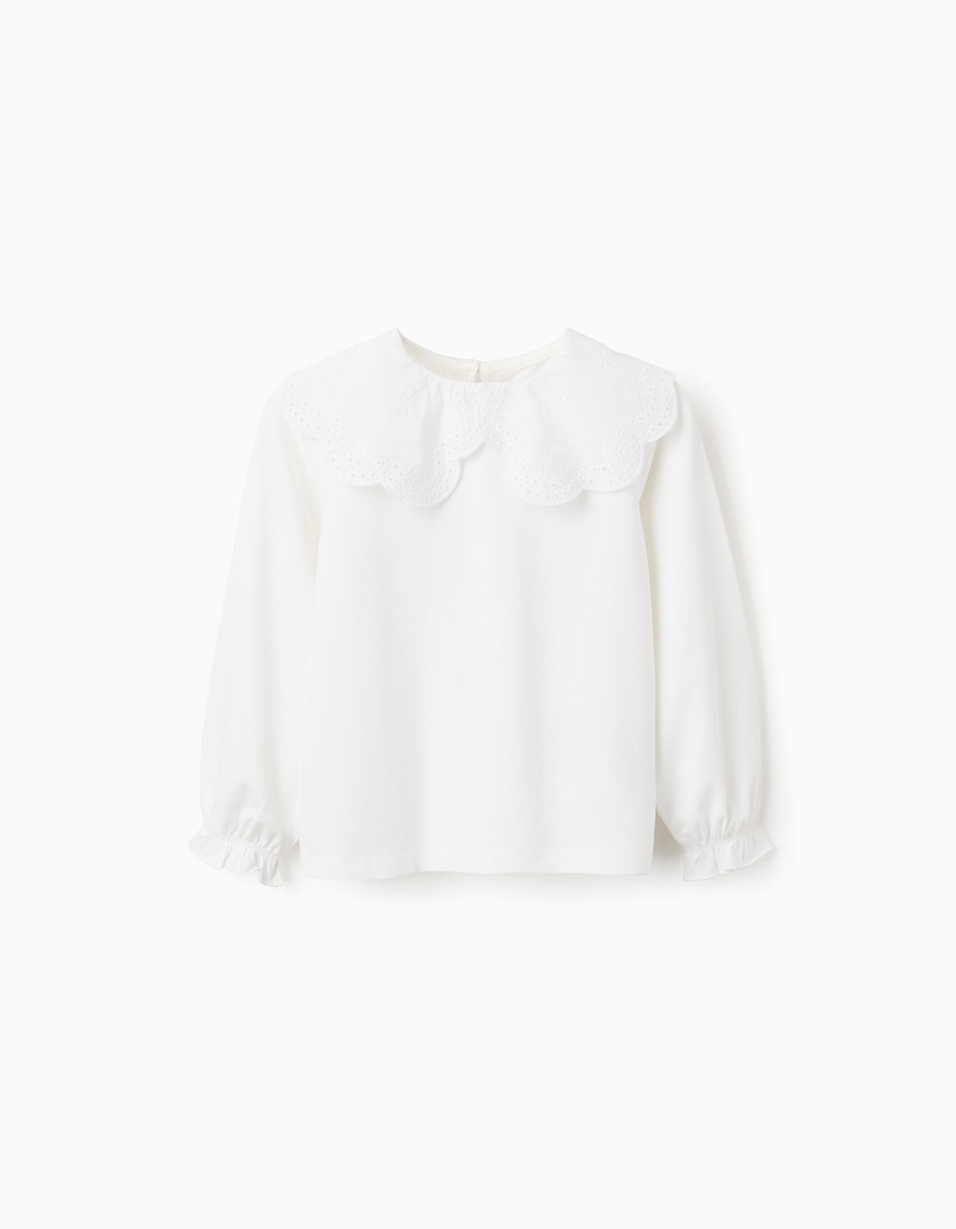 31074815041028 - LS TSHIRT JERSEY, WHITE, 7/8