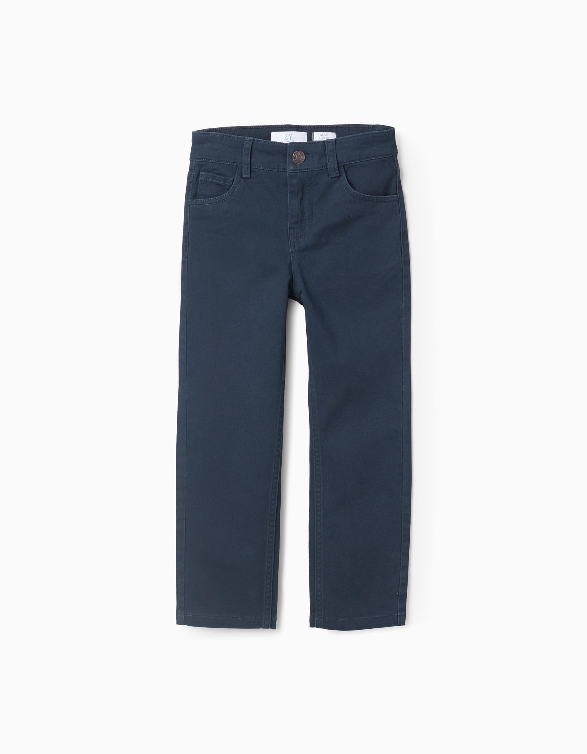 31071174006040 - PANTS TWILL, DARK BLUE, 13/14