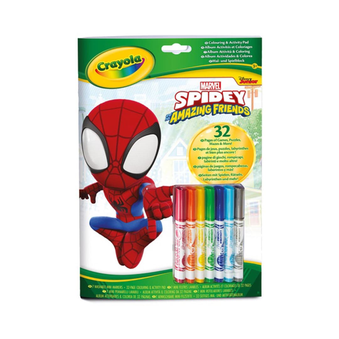 04-2809G COLOR & ACTIVITY PAD SPIDEY