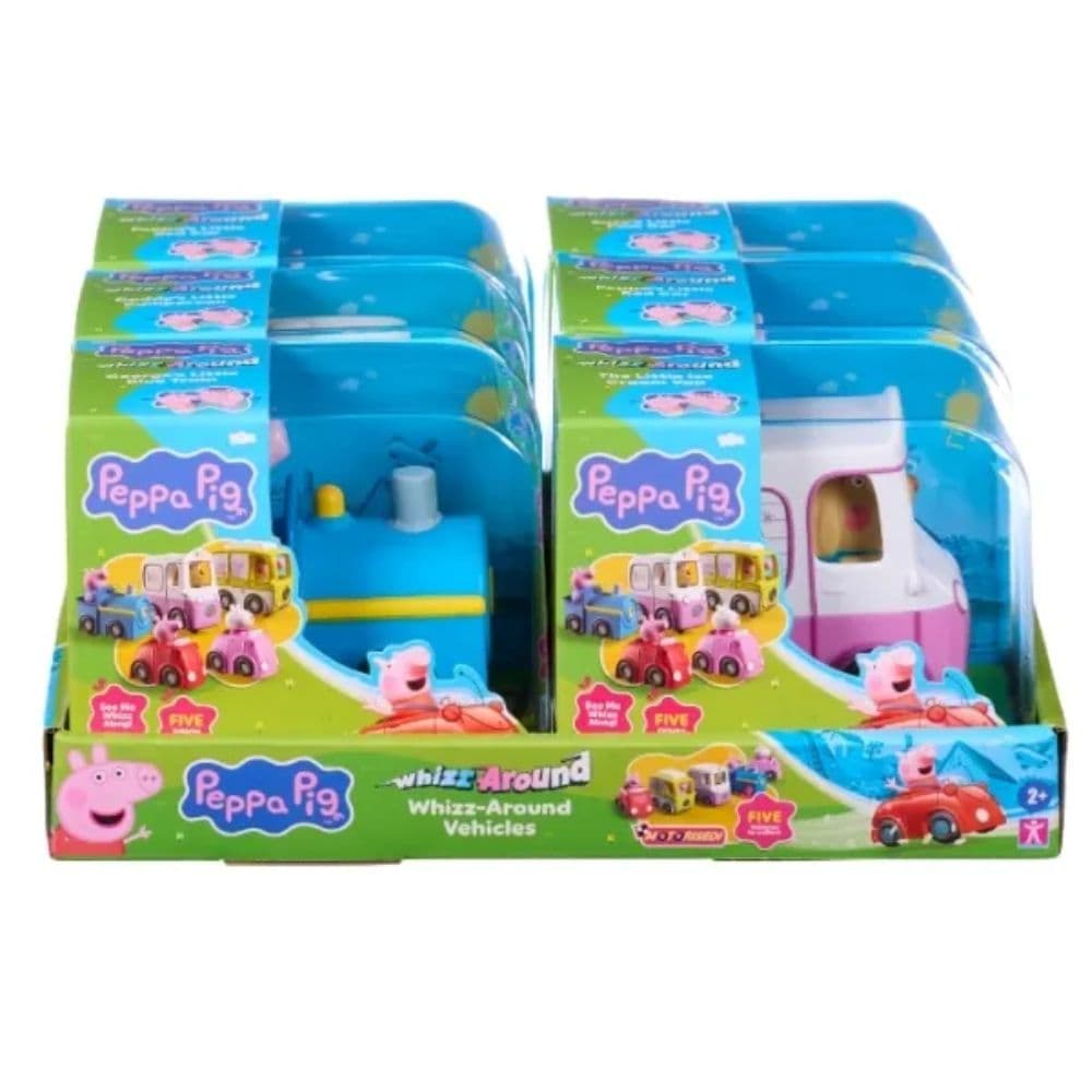 TO8338 08338 PEPPA'S LS WHIZZ AROUND VEHICLES ASST