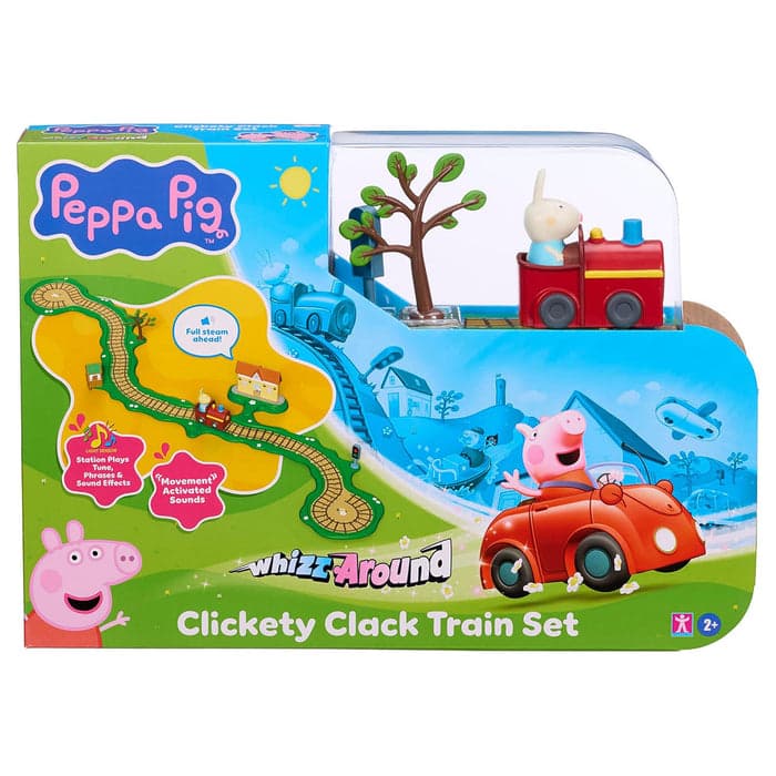 TO8344 08344 PEPPA'S  LS WHIZZ AROUND TRAIN SET