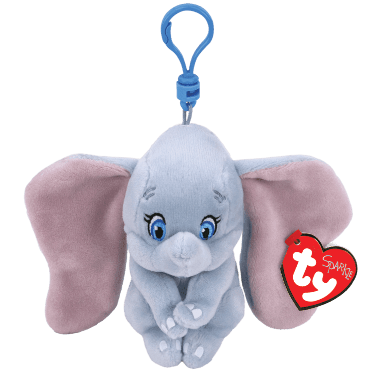 TY 41095 Beanie Babies Lic Disney DUMBO, 15 cm - elephant with sound (1)