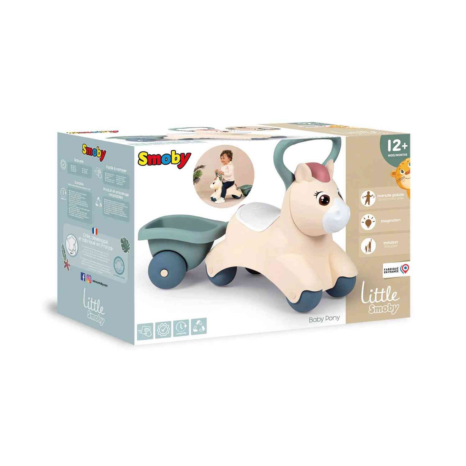 SM140502 LITTLE SMOBY BABY PONY