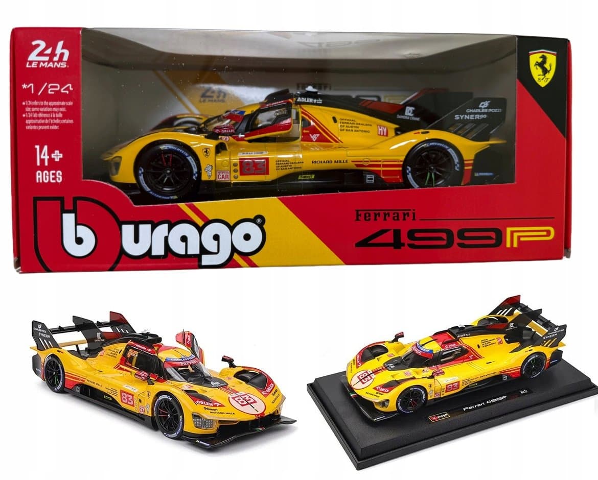 BU20001 BURAGO STAR AUTO 1:24