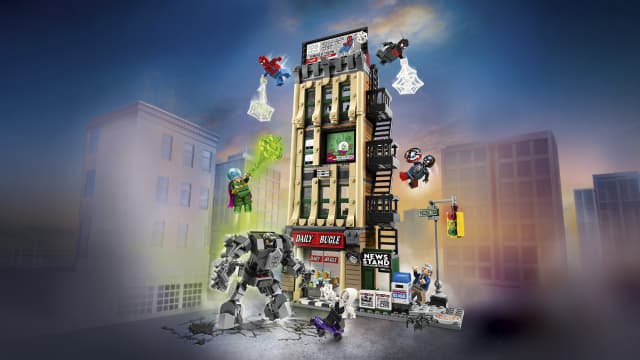 76342 Spider-Man vs. Mysterio: The Daily Bugle