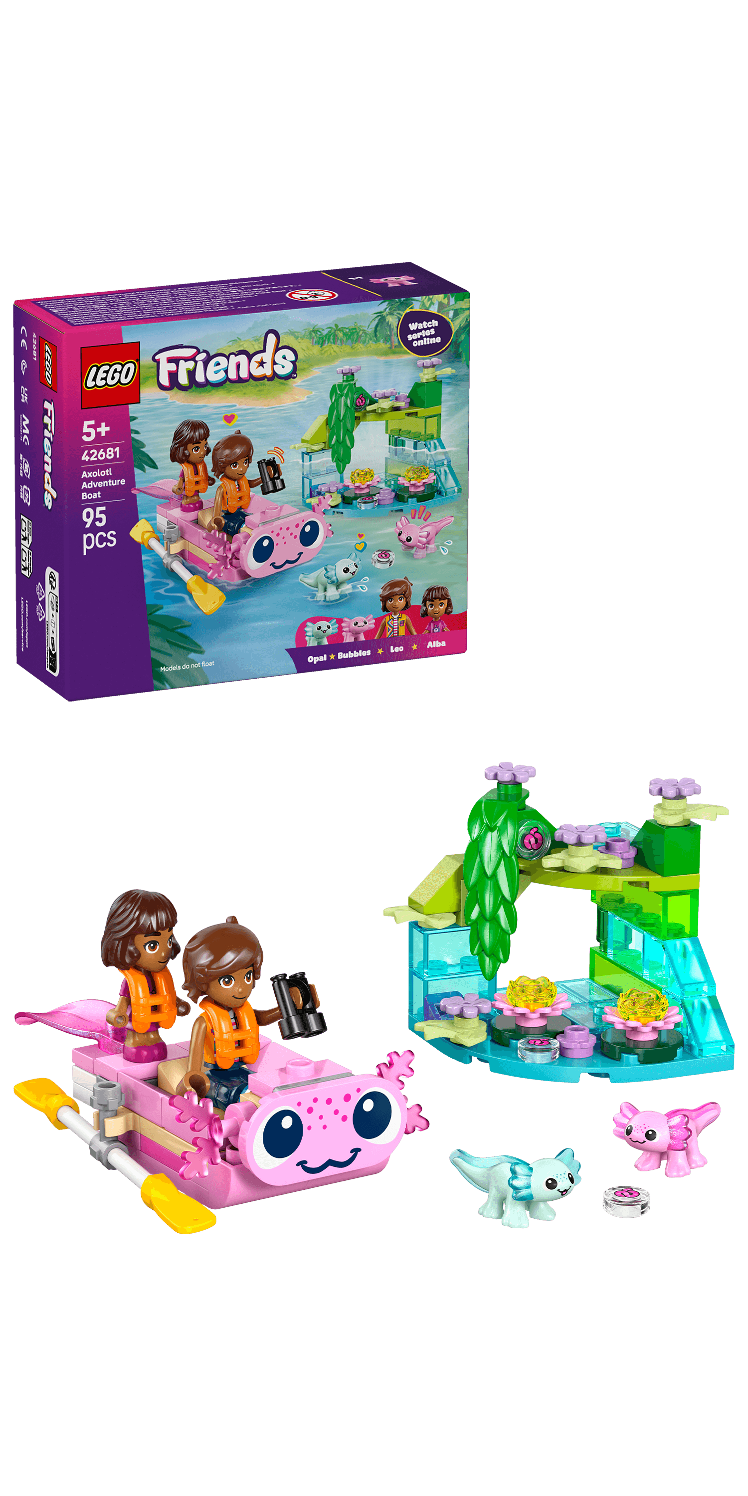 42681 Axolotl Adventure Boat