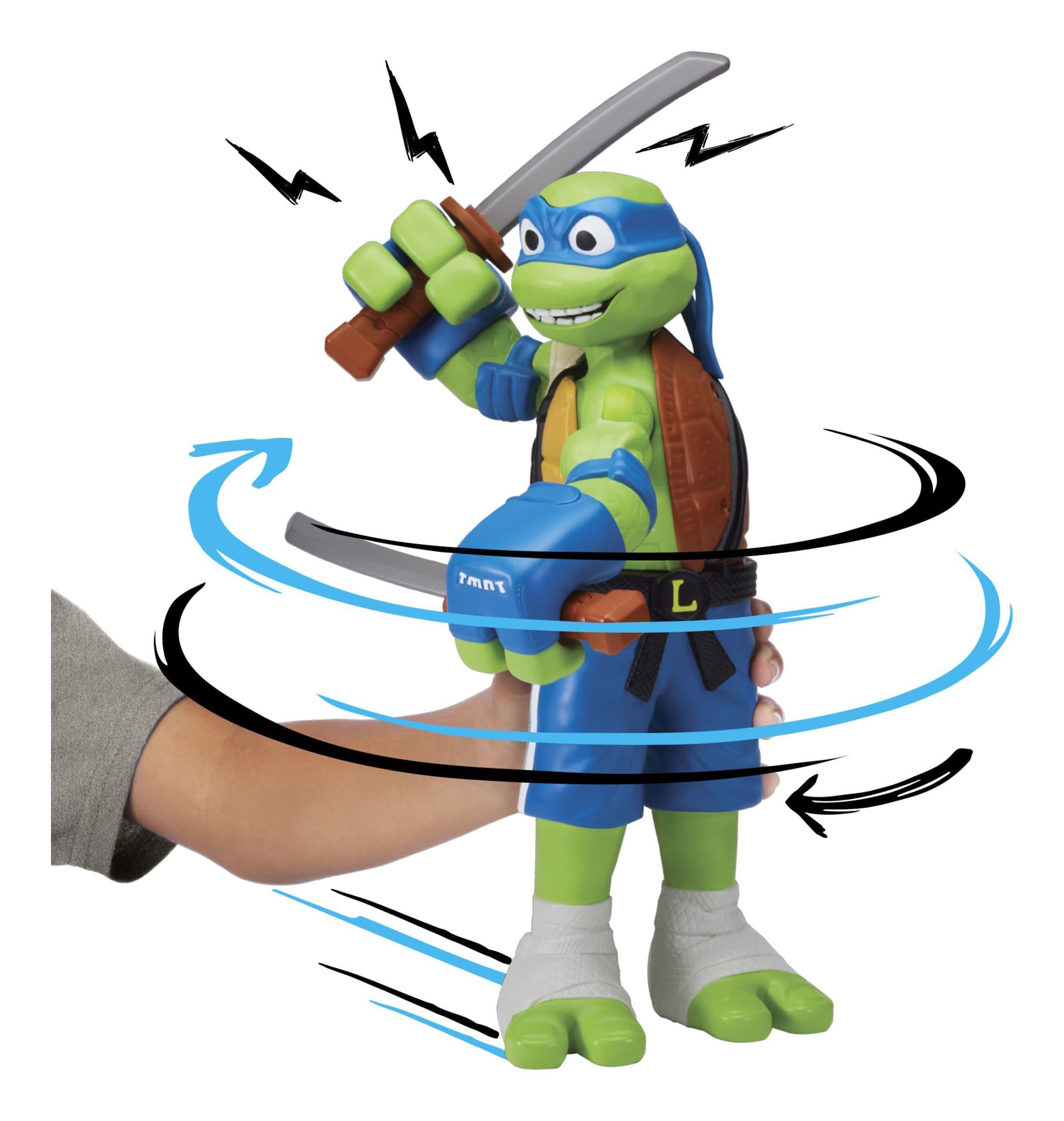 PM83418 NINJA TURTLES GIANT ROLL 'N PUNCH LEONARDO