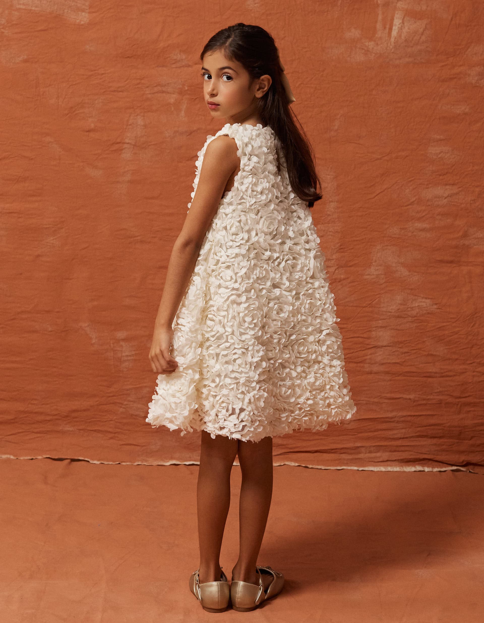 31078785041026 - SS DRESS FLOWER, WHITE, 6/7
