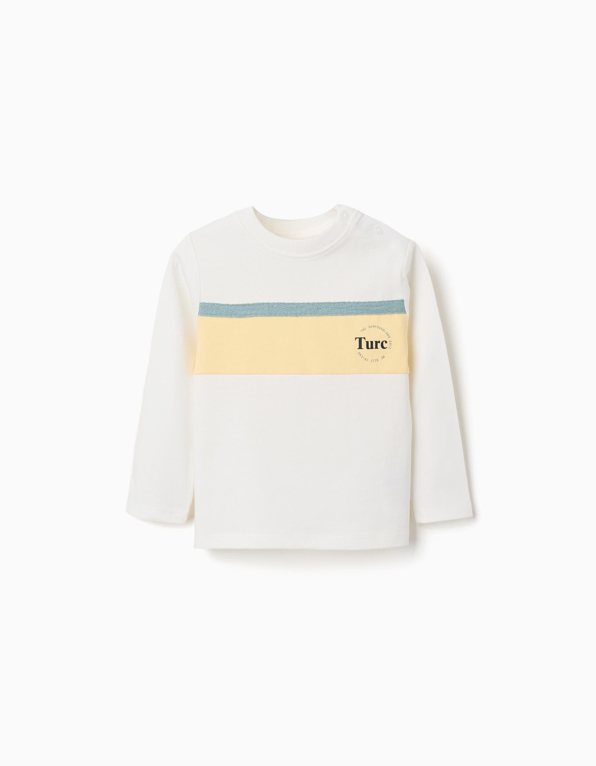 31079261041009 - TSHIRT LS JERSEY, WHITE, 12/18M
