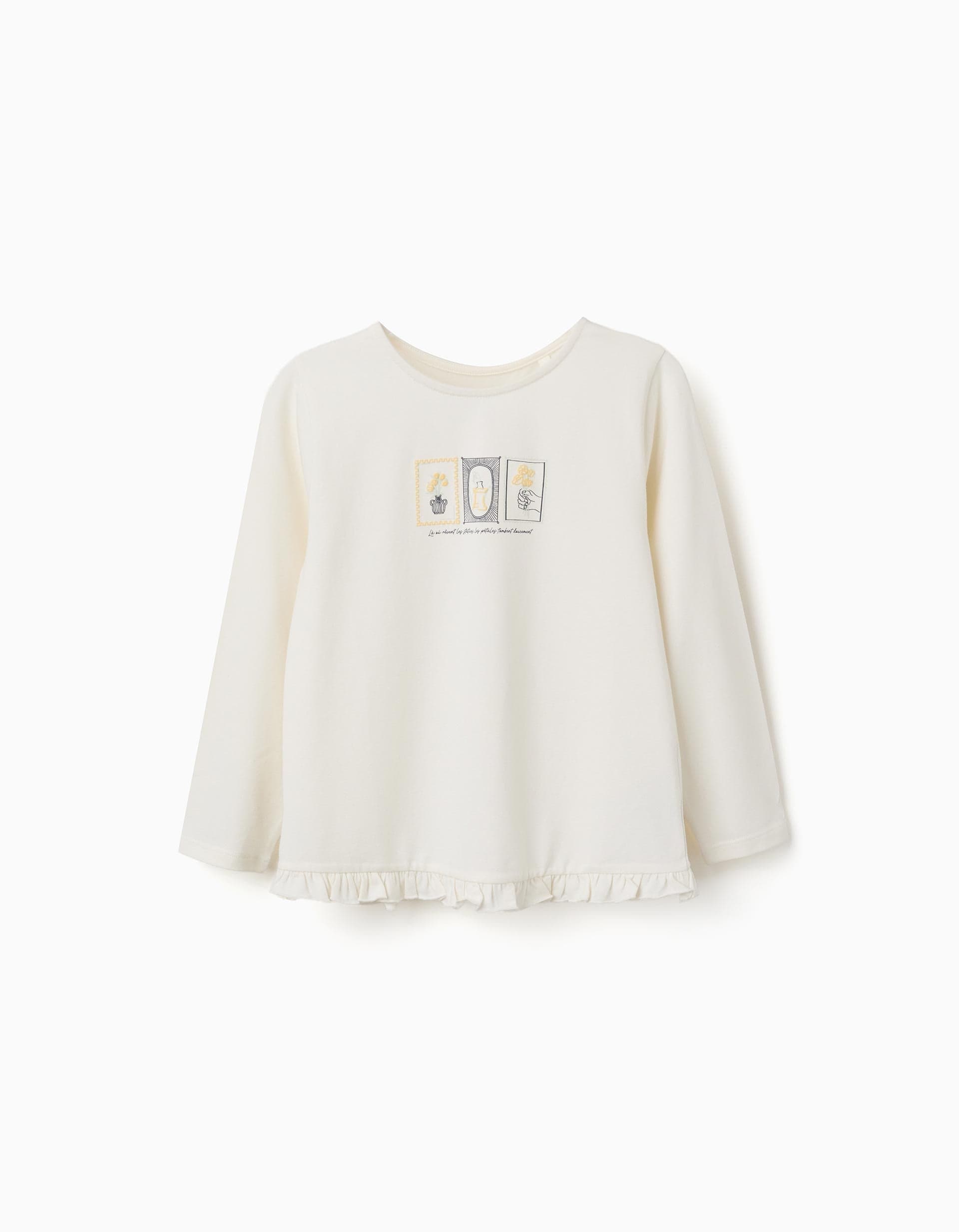 31079428041021 - LS TSHIRT JERSEY, WHITE, 4/5