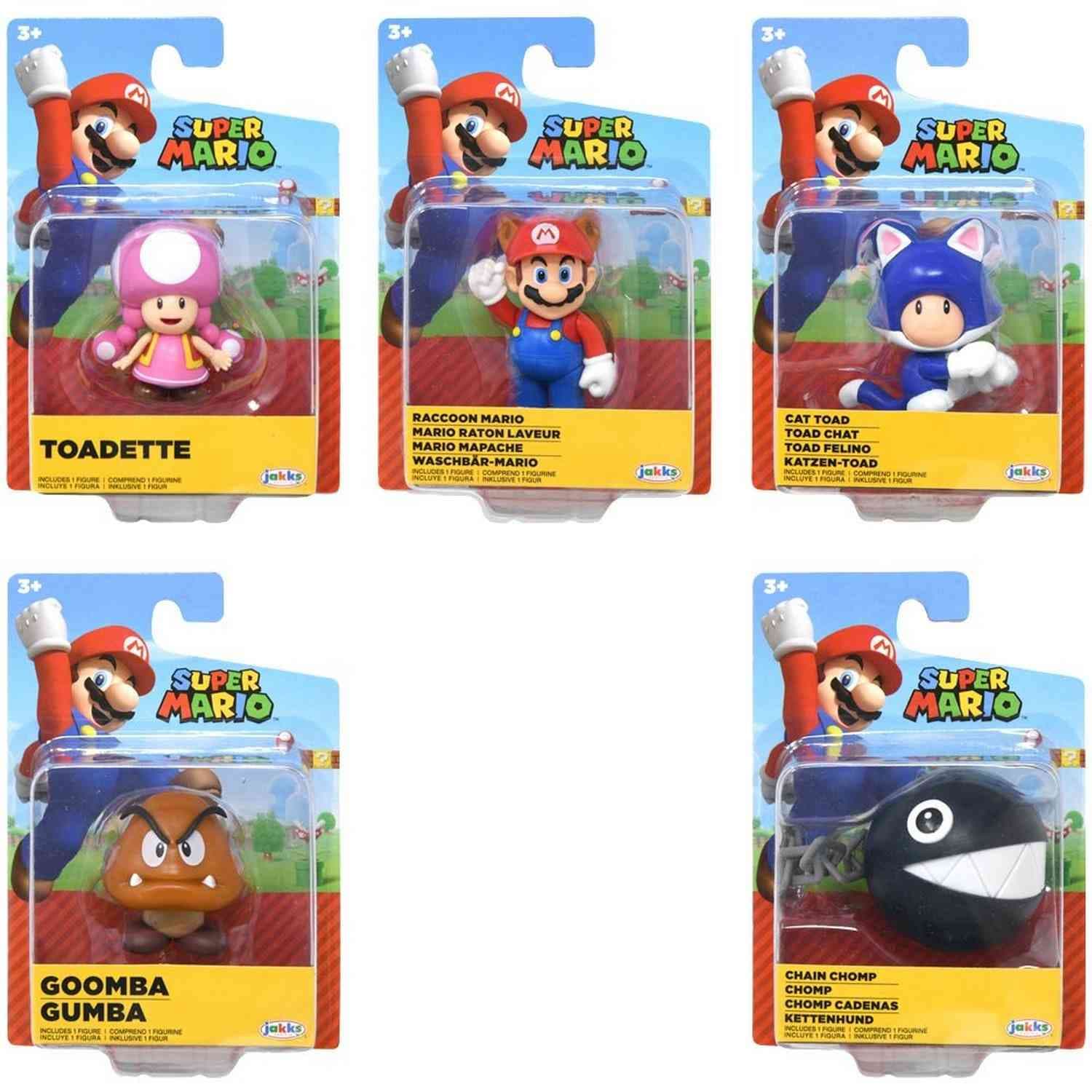 TS411464 SUPER MARIO -FIGURE NINTENDO 6CM