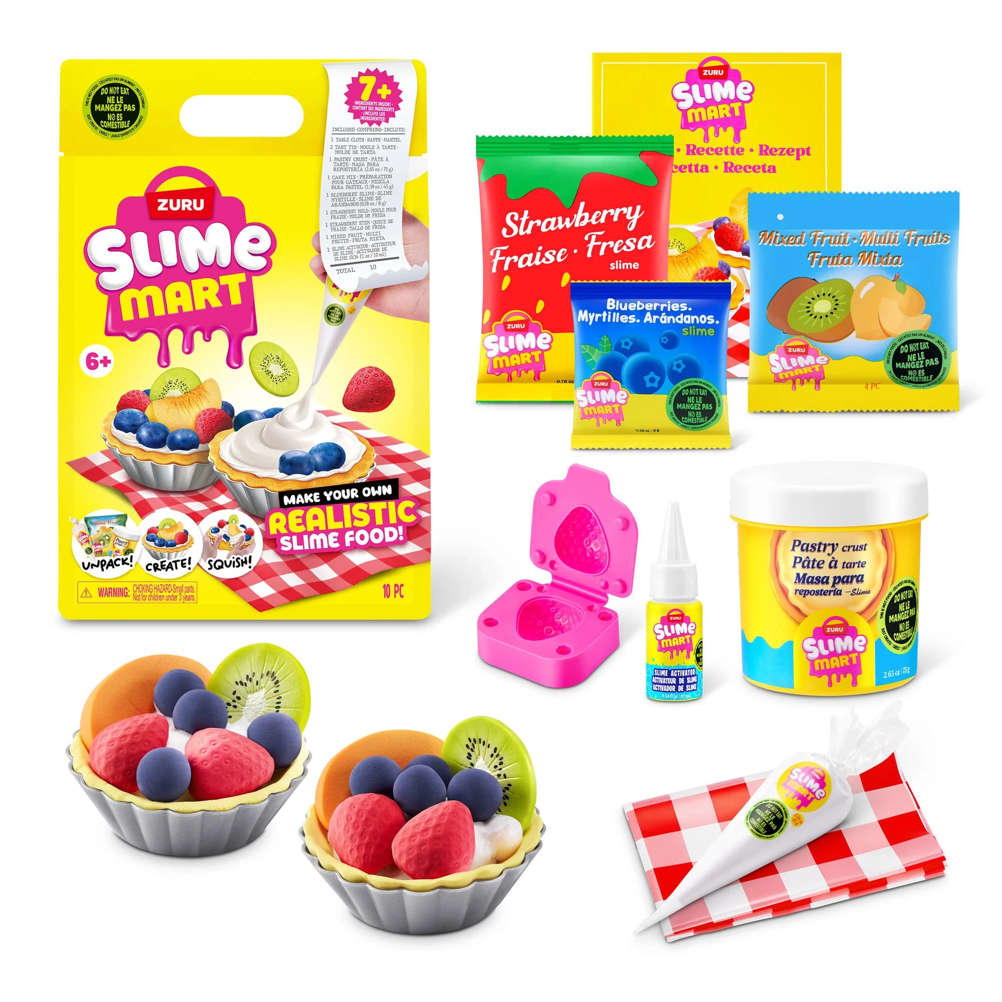 ZU15901 ZURU SLIME MART SHOPING BAG ASST