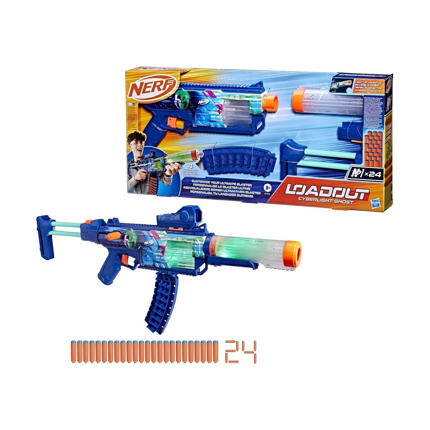 G18244N01 NER LOADOUT CYBERLIGHT GHOST