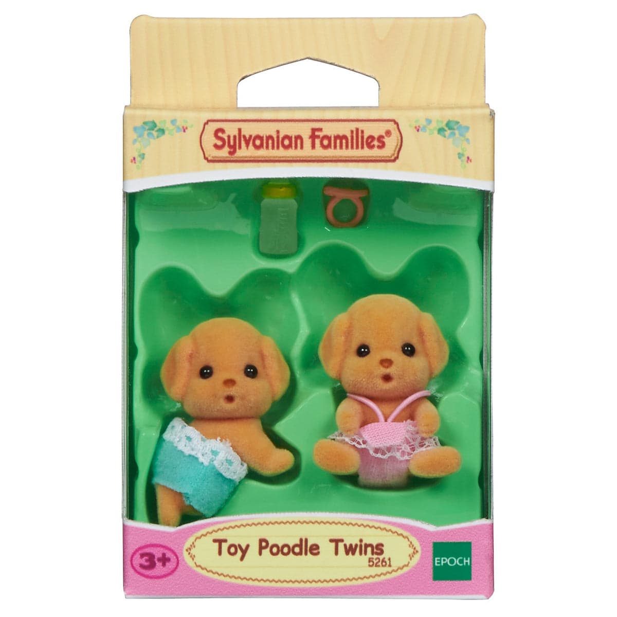 EC5425 SYLVANIAN TOY POODLE TWINS