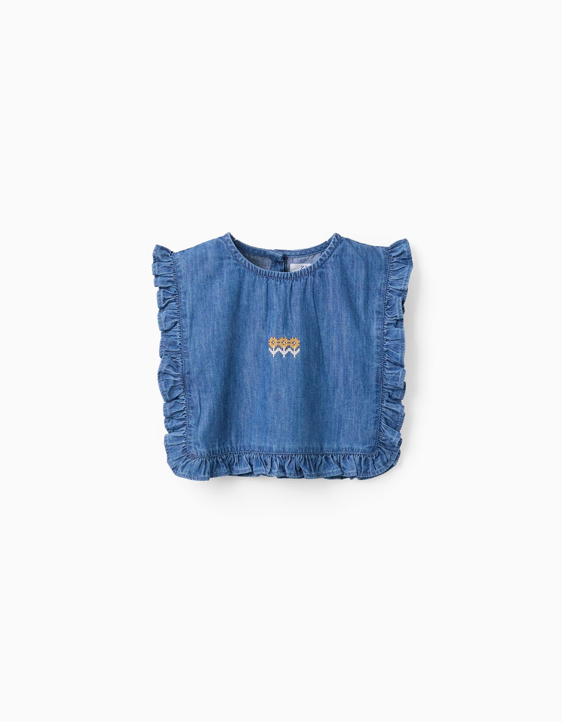 31077431003026 - PONCHO DENIM, BLUE, 6/7