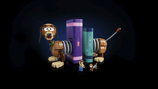 43301 Toy Story Slinky Dog Bookends V29