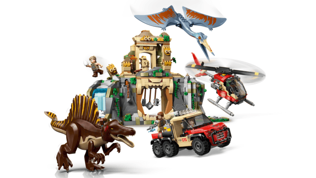 76976 Spinosaurus & Quetzalcoatlus.. V29
