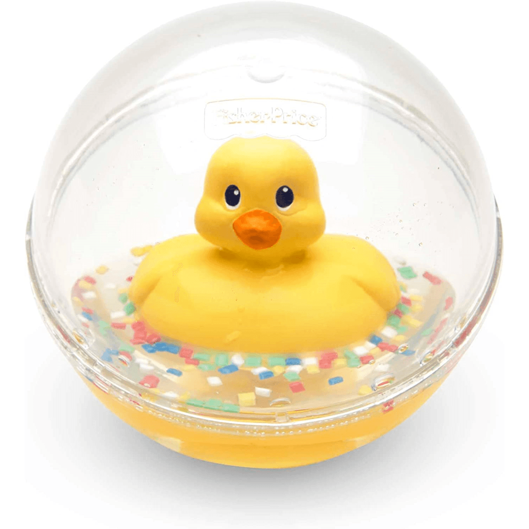 DVH21 Fisher Price Watermates Duck Ball Yellow