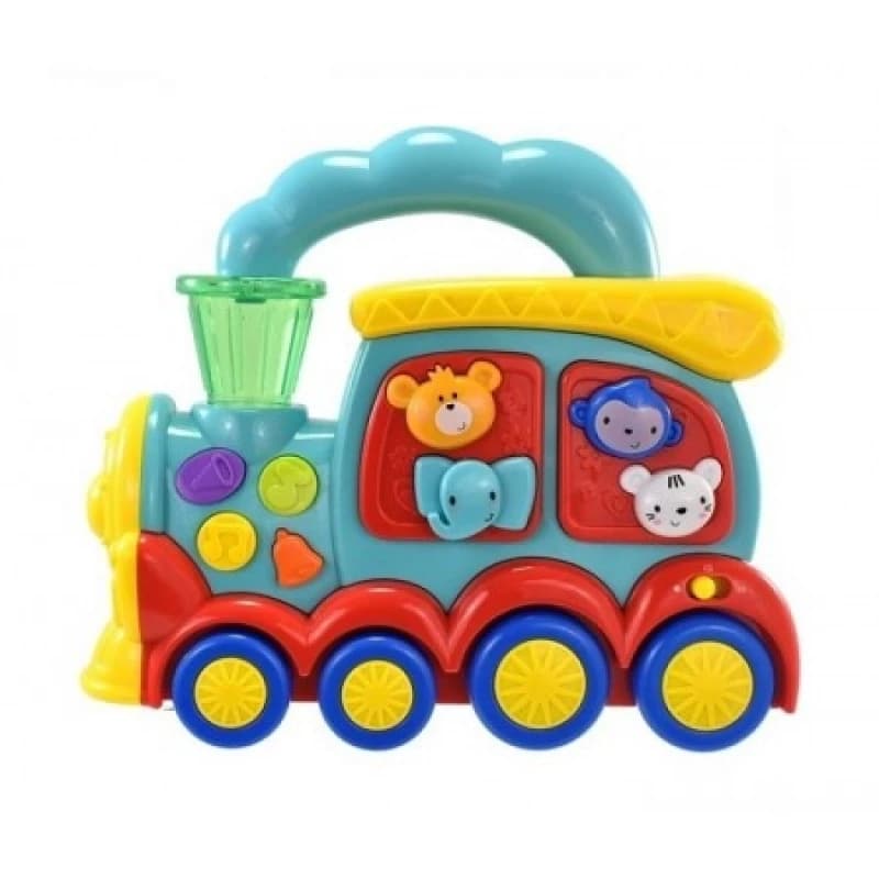 LS5231 Infunbebe Baby animal train D17