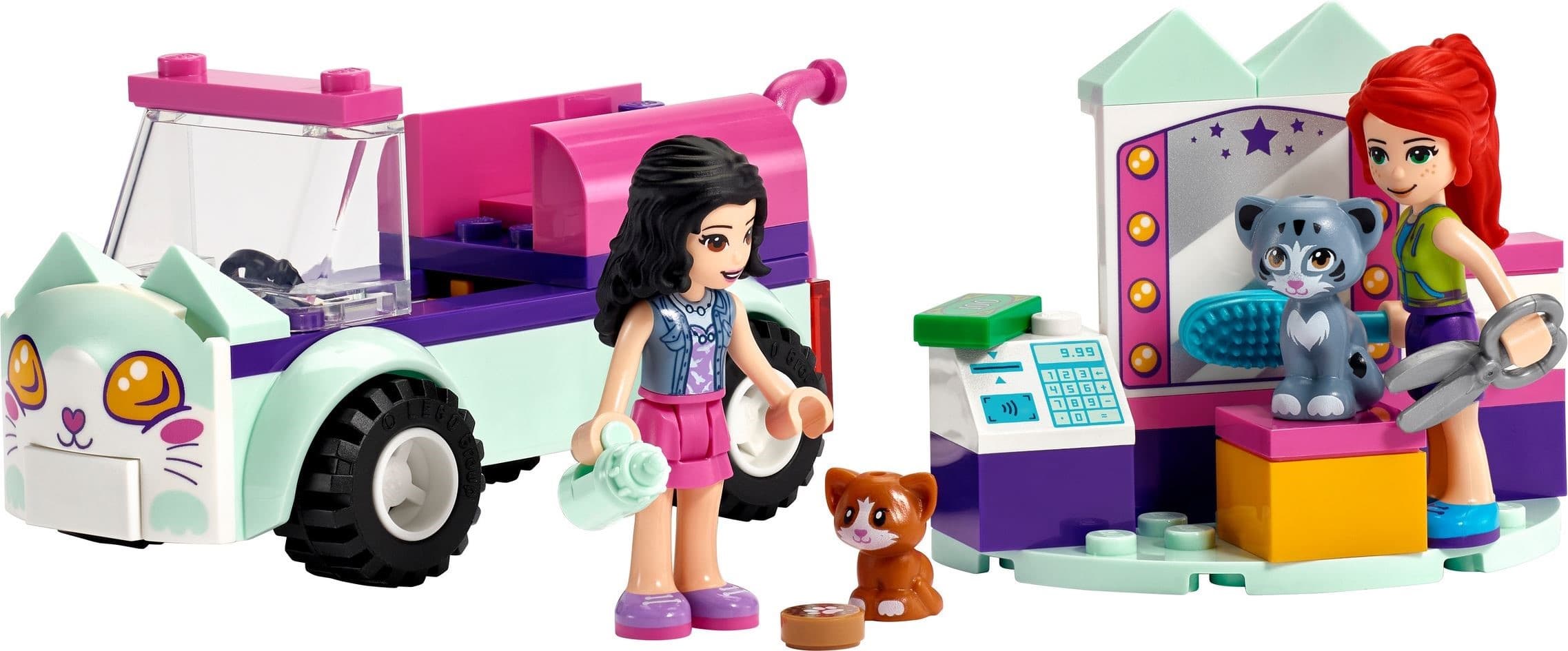 41439 Cat Grooming Car
