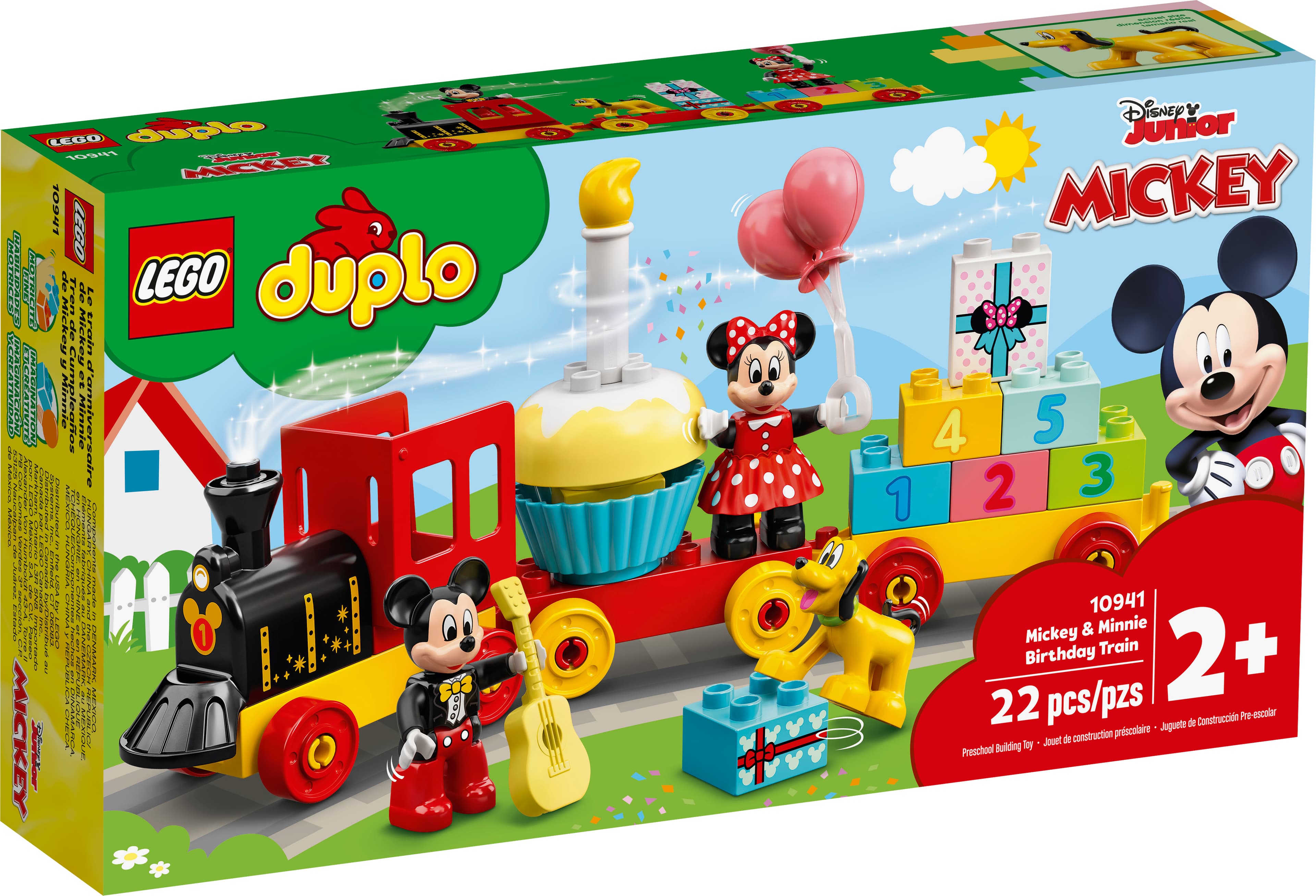 10941 Mickey & Minnie Birthday Train V29