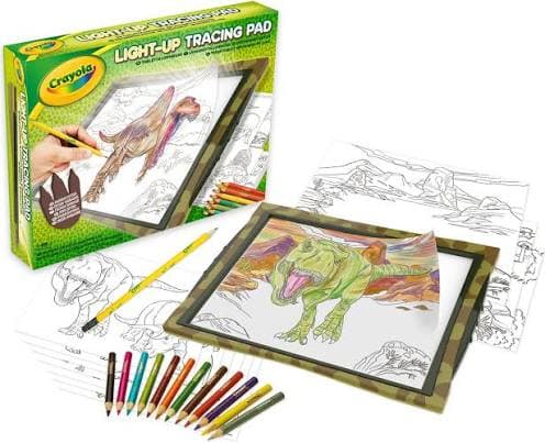 04-2506 LIGHT UP TRACING PAD - DINO EDITION