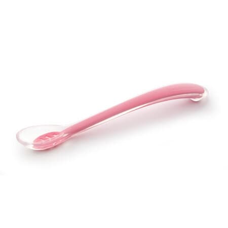 51/010_pin Canpol babies Silicone Spoon - Pink