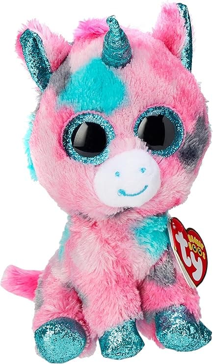 TY 36313 BOOS GUMBALL, 15 cm - pink-aqua unicorn (3)