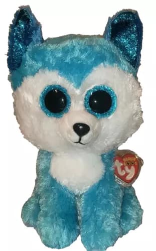 TY 36474 BOOS PRINCE, 24 cm - blue husky (1)