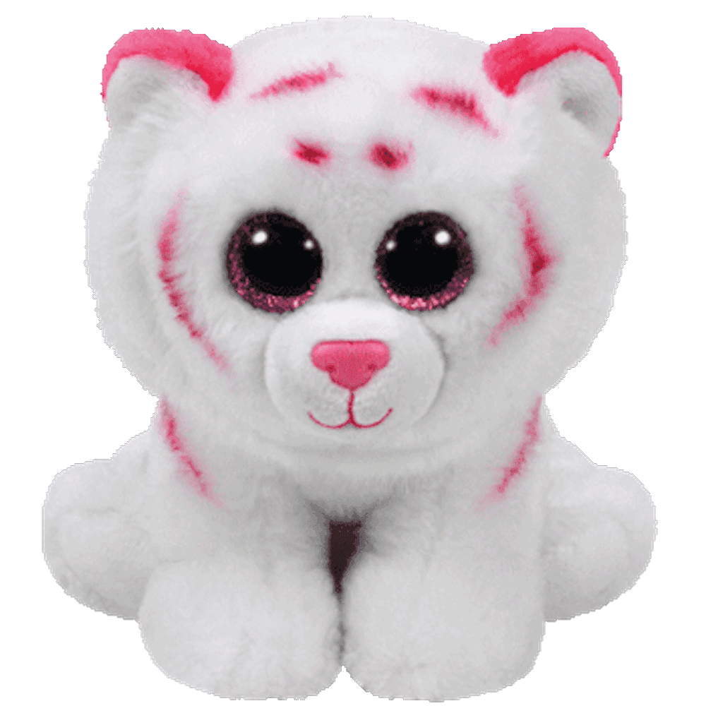 TY 42150 Teeny Tys TABOR - pink-white tiger (6)