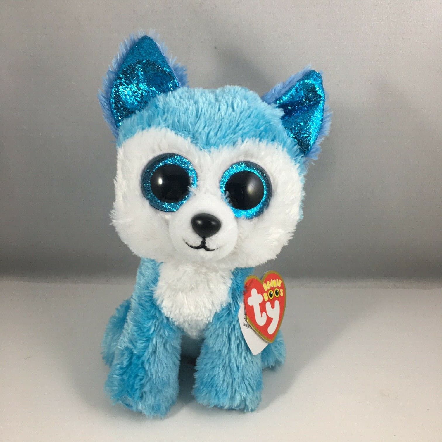 TY 42513 Puffies PRINCE - blue husky (6)