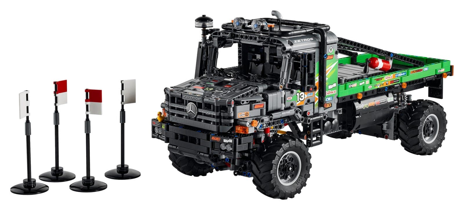 42129 App-Controlled 4x4 Mercedes-Benz Zetros Trial Truck