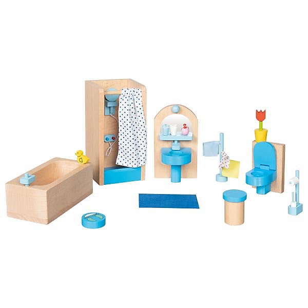 51717 Furniture for flexible puppets, bathroom,