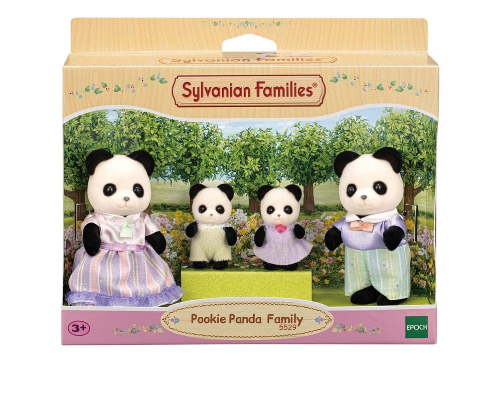 EC5529 SYLVANIAN Families Pookie Panda Family D8