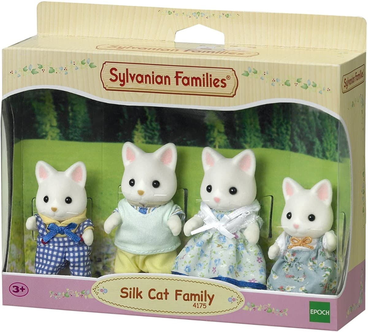 EC4175 SYLVANIAN Families - Silk Cat Family D8